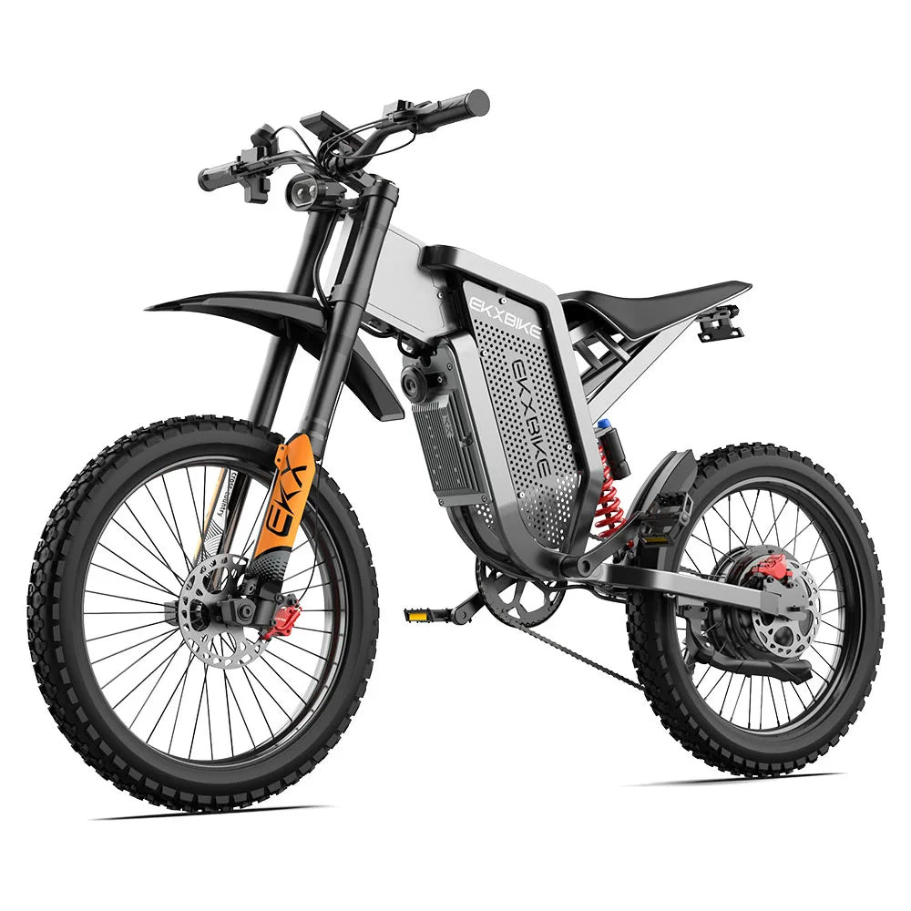 EKX X21 Max Ebike Electric Dirty Bike 3000W Brushless Gearless Motors Max Speed 85Kmh 120 Nm With 60V 30AH Sam-sung Battery
