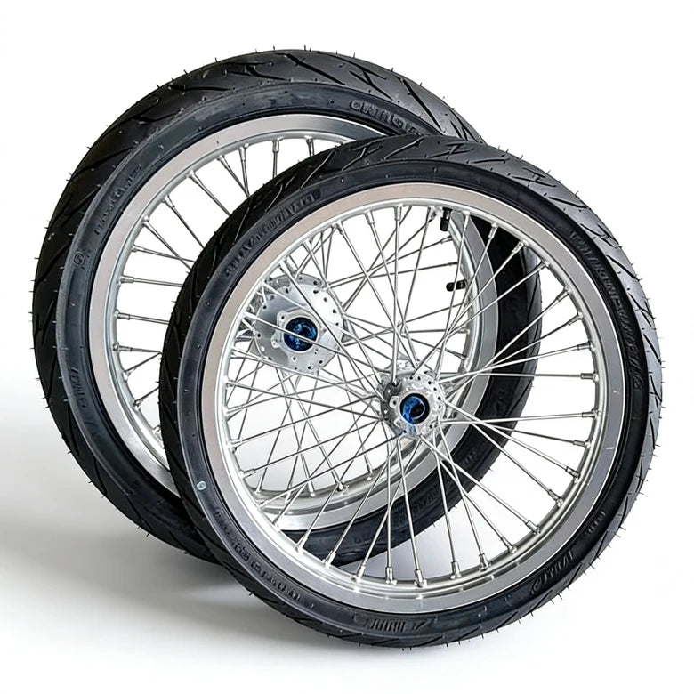 For SURRON S/X Motorcycle Rear Wheel Set Modified Climbing Tire 17*2.15*36H New Condition for Surron Light Bee X/S Modified Full