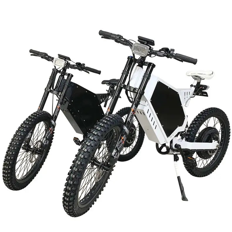Cool Road 8000W Electric Bicycle Ebike 72v Bomber Electric Dirt Bike with Integrated Steel Frame Fast Shipping