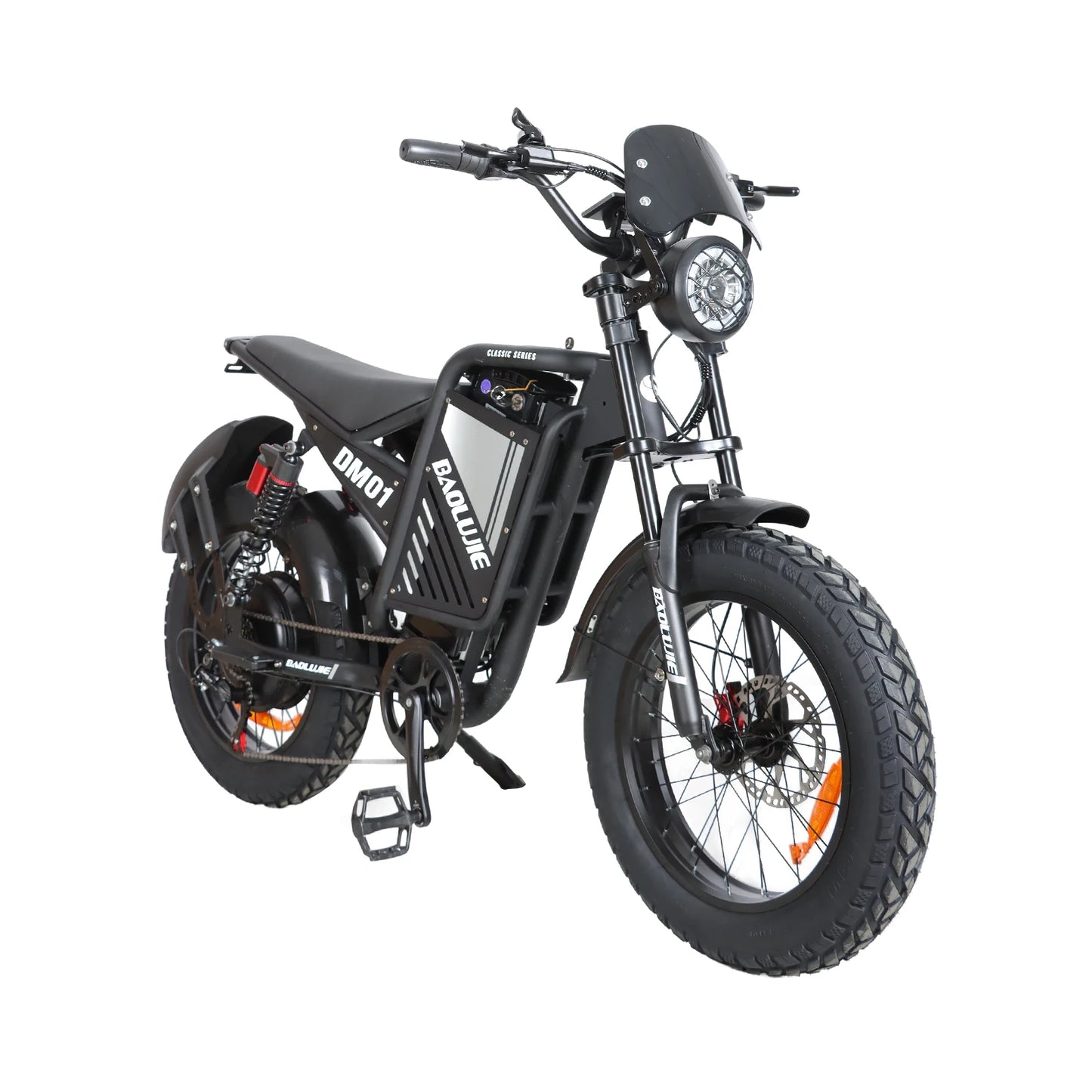 Fast 2000w 20 Inch Fat Tire E Bike Full Suspension Long Range Enduro Adult Electric Dirt Mountain Pit Bike Race Mtb Motorcycle