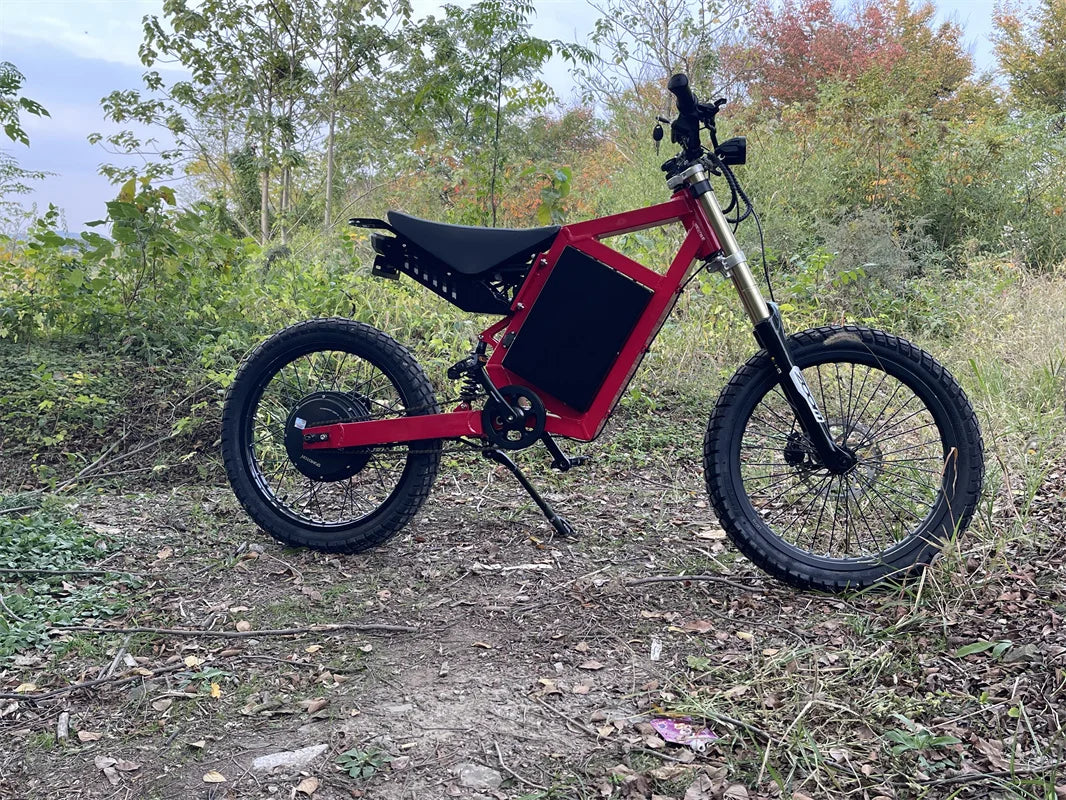 2025 Trending CS20 Electric Bike 72V 3000W 5000W Electric Bicycle Off-Road Turtle Tire Electric Mountain Bike Ebike