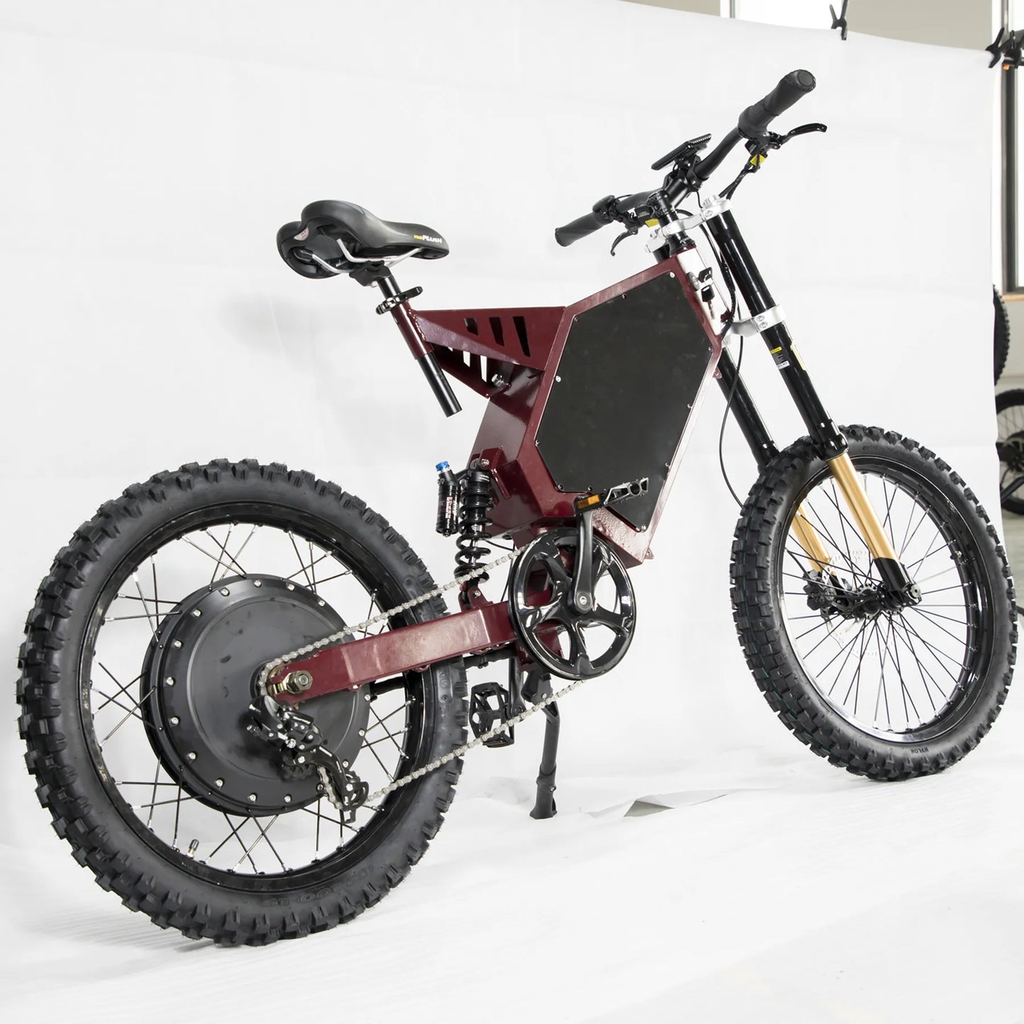 Cool Road 8000W Electric Bicycle Ebike 72v Bomber Electric Dirt Bike with Integrated Steel Frame Fast Shipping