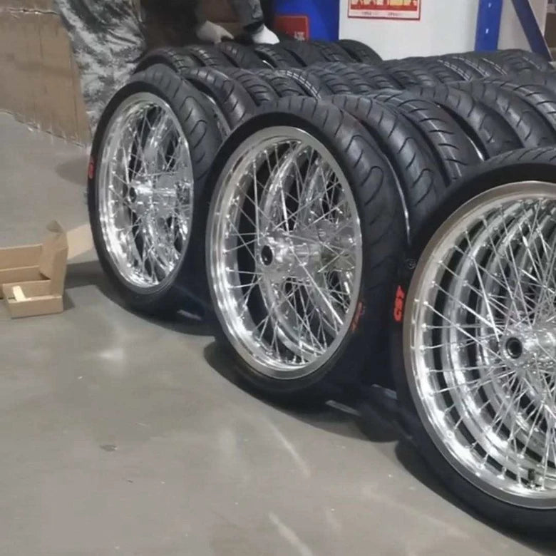 70/90-17 90/80-17 Talaria X3 X4 Sur-Ron Surron Light Bee X Electric Dirt Bike Wheel Kit Tyres Supermoto Wheels 16inch Rear Wheel