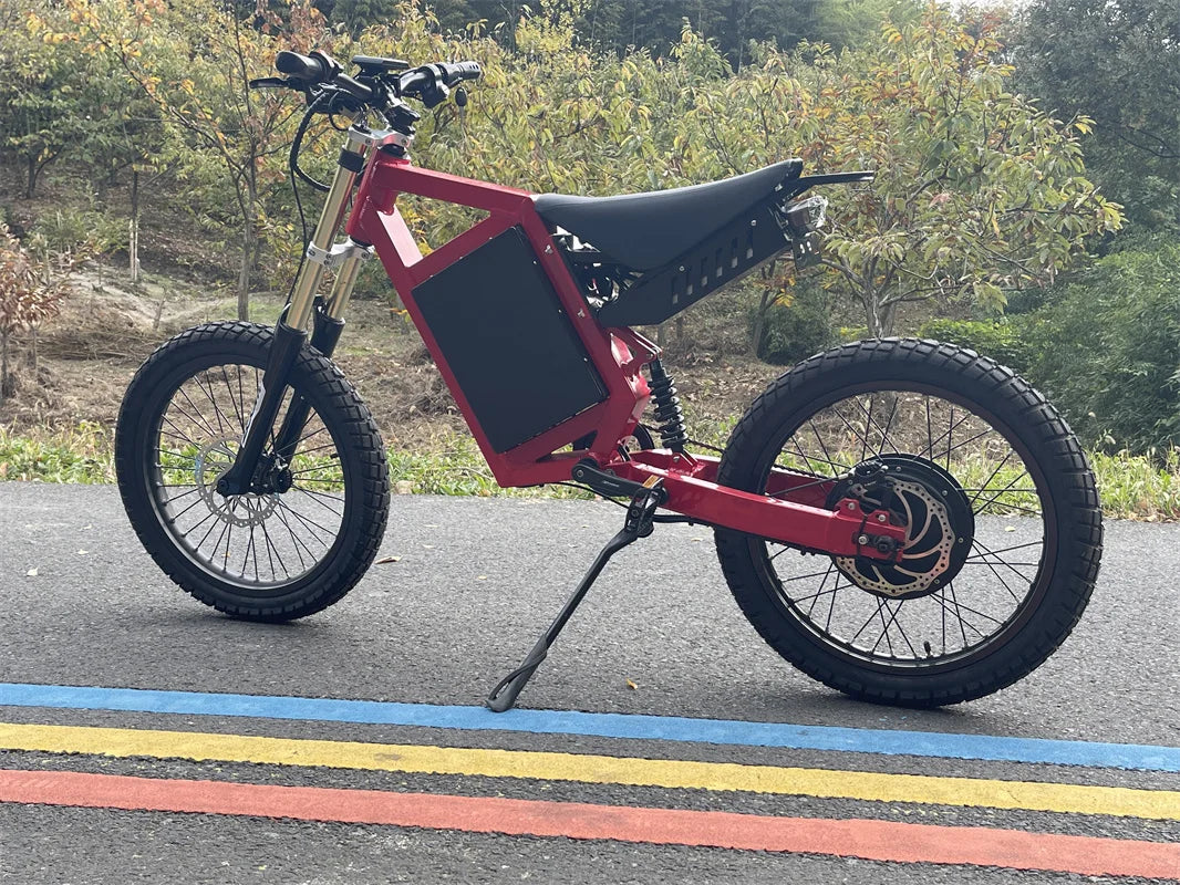 2025 Trending CS20 Electric Bike 72V 3000W 5000W Electric Bicycle Off-Road Turtle Tire Electric Mountain Bike Ebike