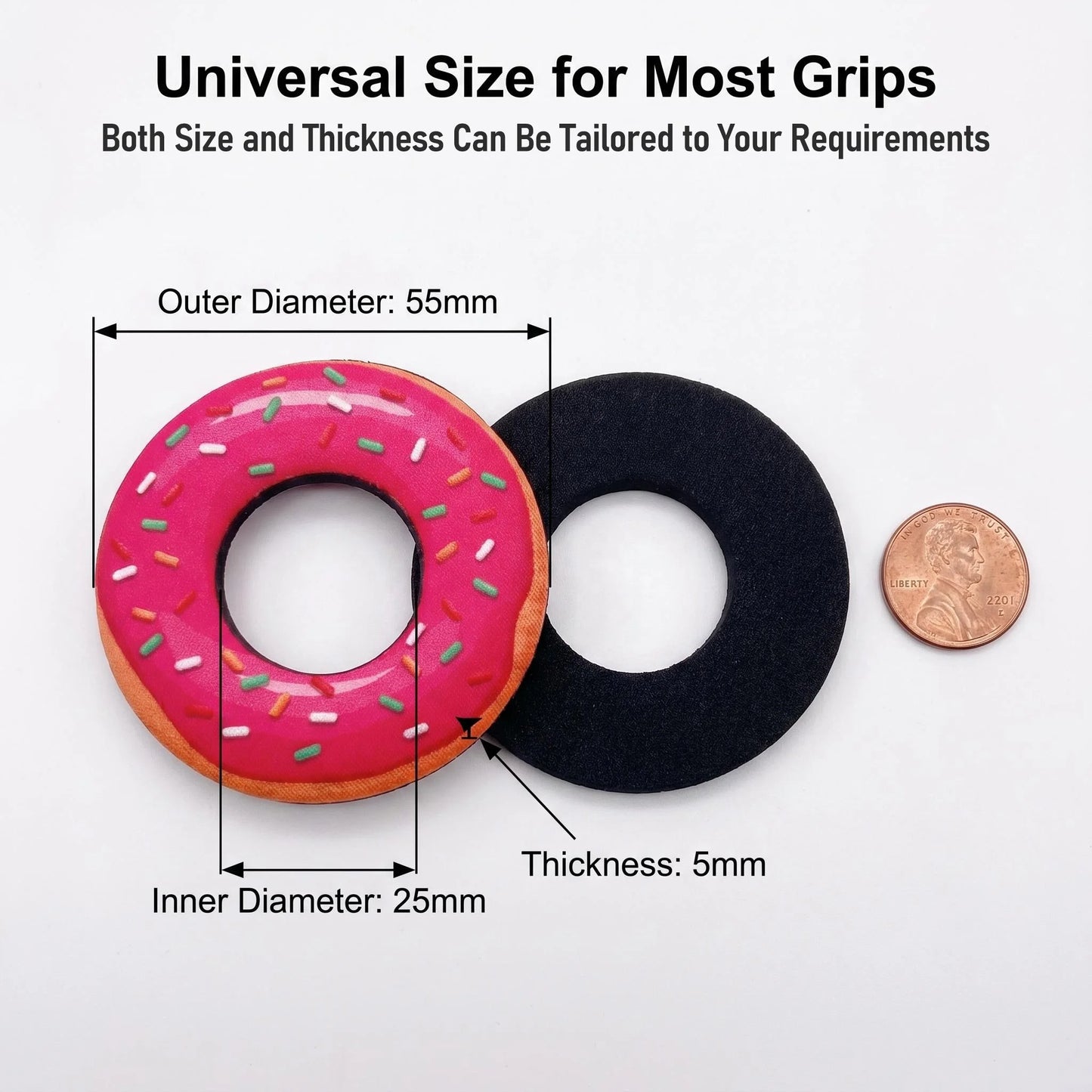 Customizable Grip Donut Oem Motorcycle Custom Grip Donut Custom Pad Thick surron Grip Donut Dirt Bike Accessory RMX RMZ KX KLX