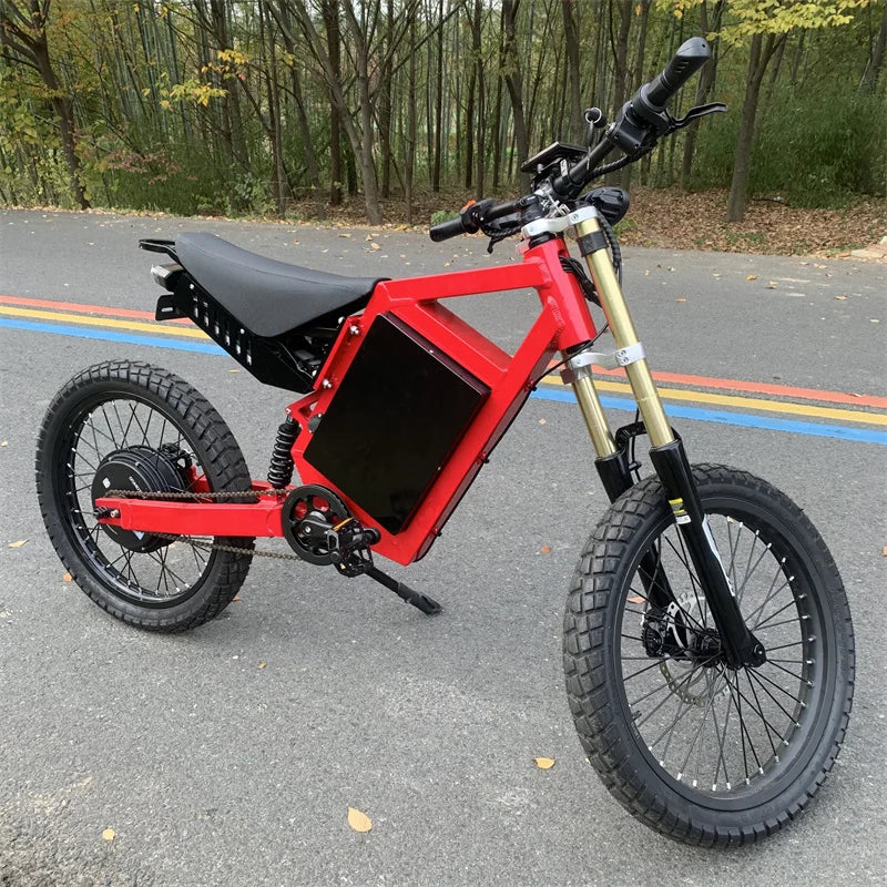 2025 Trending CS20 Electric Bike 72V 3000W 5000W Electric Bicycle Off-Road Turtle Tire Electric Mountain Bike Ebike