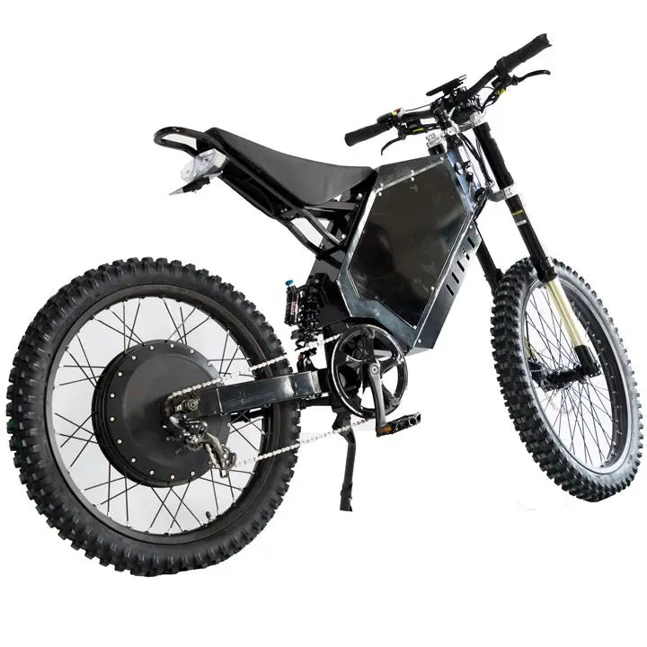 Cool Road 8000W Electric Bicycle Ebike 72v Bomber Electric Dirt Bike with Integrated Steel Frame Fast Shipping
