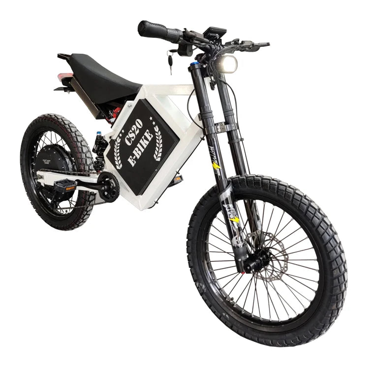 CS20 3000W 5000W 8000W 12000W 15000W Brushless Stealth Bomber Road Electric City Bike Bicycle Enduro Ebike