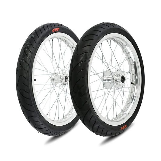70/90-17 90/80-17 Talaria X3 X4 Sur-Ron Surron Light Bee X Electric Dirt Bike Wheel Kit Tyres Supermoto Wheels 16inch Rear Wheel