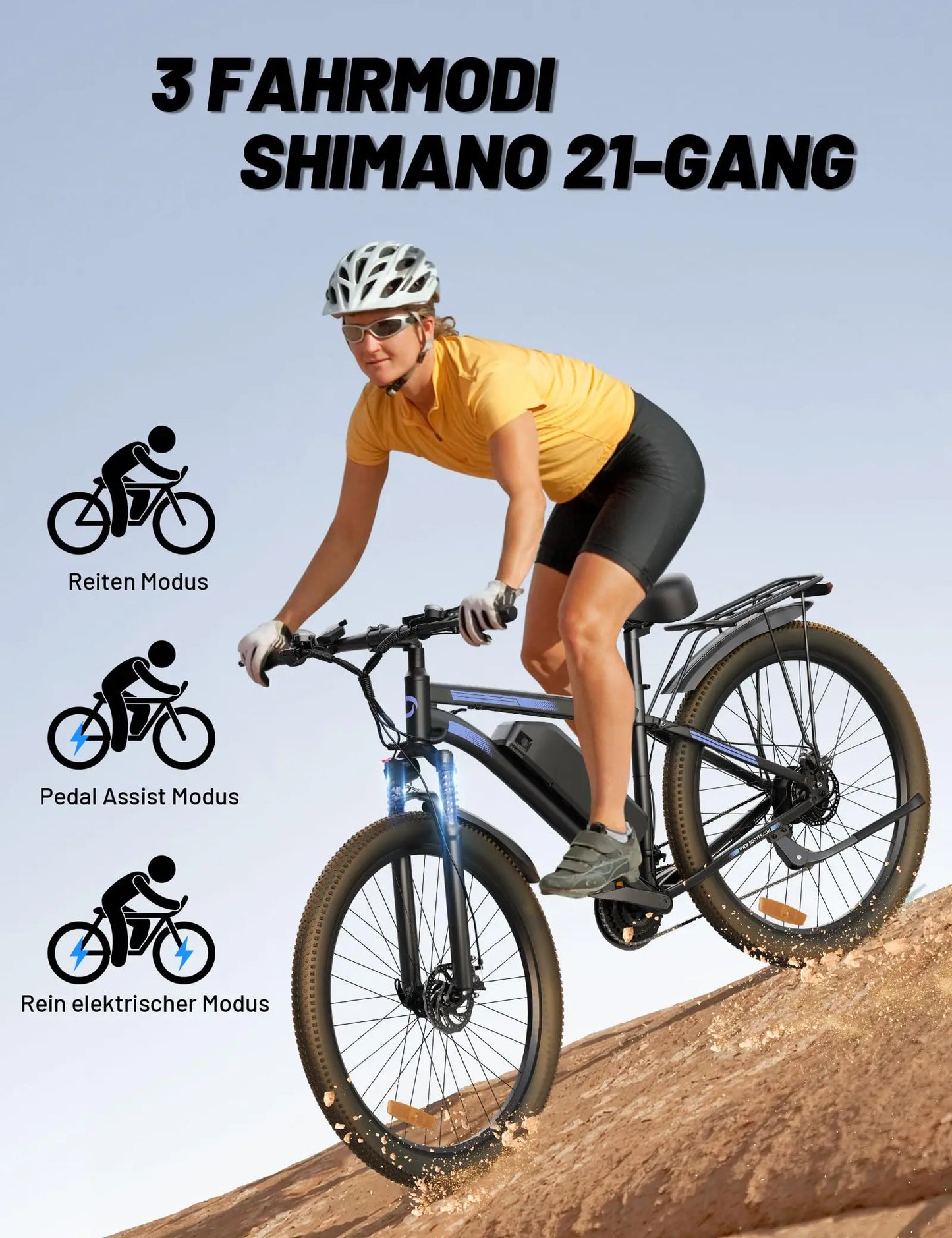 Free Shipping EU UK Warehouse Duotts C29 Electric E Bike 48V 15Ah Electric Bicycle Aluminum Frame 29Inch Tire Mountain Ebike