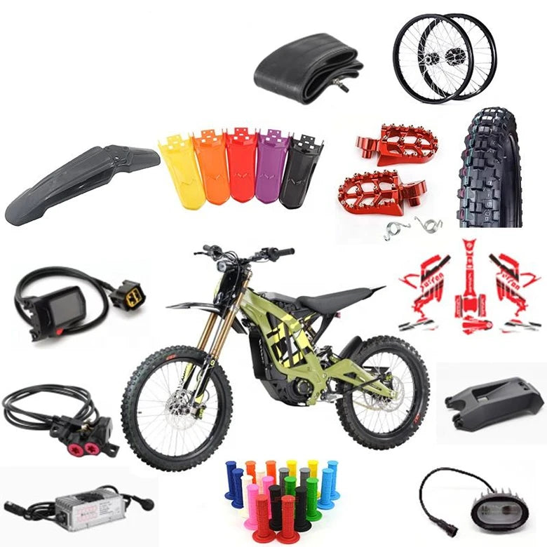 Original Light Bee X E-bike Special Accessory KKE Double Shoulder Front Fork Guard Plate Front Shock Absorber Protective Cover
