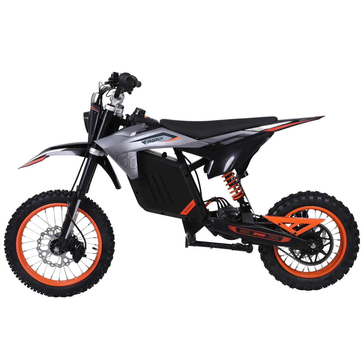 US Warehouse Off-Road Electric Dirt Bike Pit Bike Lithium Battery 3000W Off-Road Motorcycle With 150kg Load Capacity