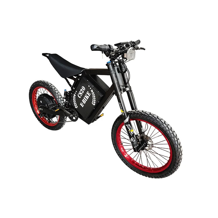 High Quality CS20 72v 12000w 40ah Electric Dirt Bike Enduro Ebike  Bomber Electric Bike