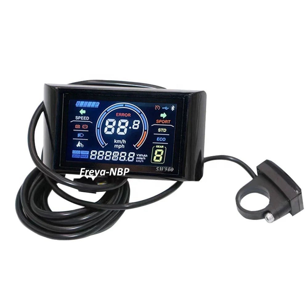 UK Stock 52V2000W MTX 45A Sine Wave SW900 Color surron Throttle Electric Bike Bicycle Rear Motor Conversion Kit 52V20Ah Battery