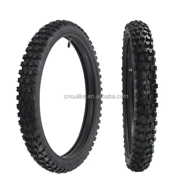 Front 70/100-19 & 90/100-16 Rear Tire + Tube for Off Road Dirt Pit E Bike Motocross TTR125 CRF150 DRZ125 XR100 KX100
