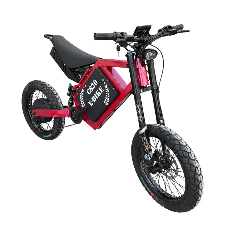 CS20 3000W 5000W 8000W 12000W 15000W Brushless Stealth Bomber Road Electric City Bike Bicycle Enduro Ebike