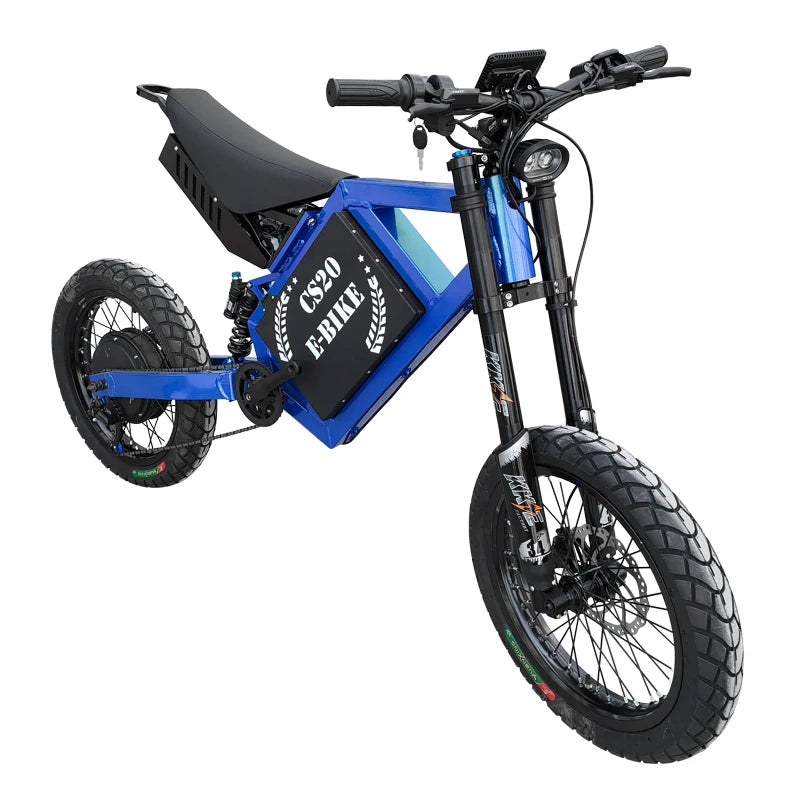 High Quality CS20 72v 12000w 40ah Electric Dirt Bike Enduro Ebike  Bomber Electric Bike