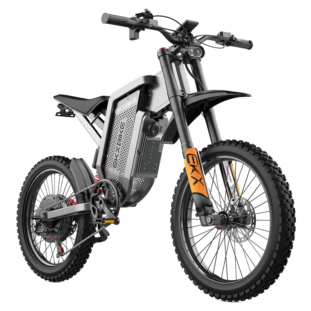 EKX X21 Max Ebike Electric Dirty Bike 3000W Brushless Gearless Motors Max Speed 85Kmh 120 Nm With 60V 30AH Sam-sung Battery